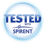 Tested with Spirent